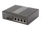 DIGITUS Industrieller Gigabit Ethernet Switch 4 x 10/100/1000Base-TX Ethernet P