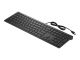 HP Pavilion 300 - Keyboard - USB - English QWERTY - jet black (4CE96AA#ABB)