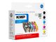 KMP Vorteilspack C15V 5er Pack Schwarz, Gelb, Cyan, Magenta Tintenbehälter