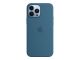 APPLE iPhone 13 Pro Max Silicone Case with MagSafe  Blue Jay