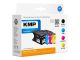 KMP Tinte Kombi-Pack ersetzt Brother LC-1280, LC1280XLVALBPDR, LC-1280XL Kompat