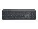 LOGITECH MX Keys Advanced Wireless Illuminated Keyboard - GRAPHITE - CH - 2.4GH
