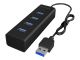 RAIDSONIC Hub  4-Port IcyBox USB 3.0 IB-HUB1409-U3 USB 3.0 Type-A retail