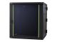 GRAFENTHAL WALLRACK WR BLACK 15U - W600xD600, FRONT DOOR WITH SAFETY GLASS -