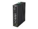 D-LINK Switch / 12-Port Layer2 Smart Managed Gigabit PoE Industrial Switch, 10x