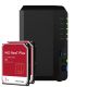 SYNOLOGY DiskStation DS220+ 6TB WD Red Plus NAS-Bundle [inkl. 2x 3TB WD Red NAS