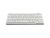 MEDIARANGE Tastatur USB 2.0 Kompakt Flach 78 Tasten weiß