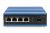 DIGITUS Industrial 4+1 Port Gigabit Ethernet Switch Unmanaged 4 RJ45 Ports 10/1
